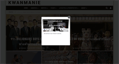 Desktop Screenshot of kwanmanie.com
